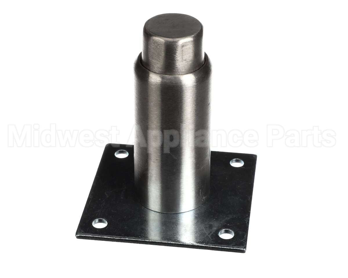 28010 Structural Concepts Leg Round W/Plate 4.00 Inss