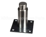 28010 Structural Concepts Leg Round W/Plate 4.00 Inss