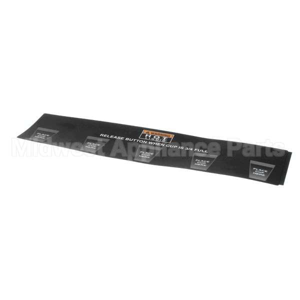 28328.0010 Compatible Bunn Decal, Cup Placement Imix-5