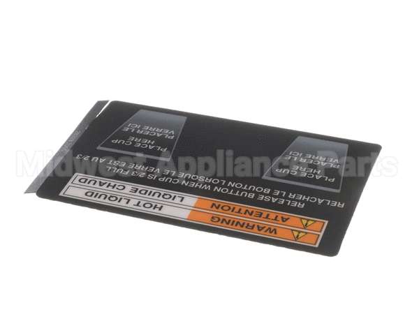 28328.7005 Bunn Decal,Cup Placement-Fmd2