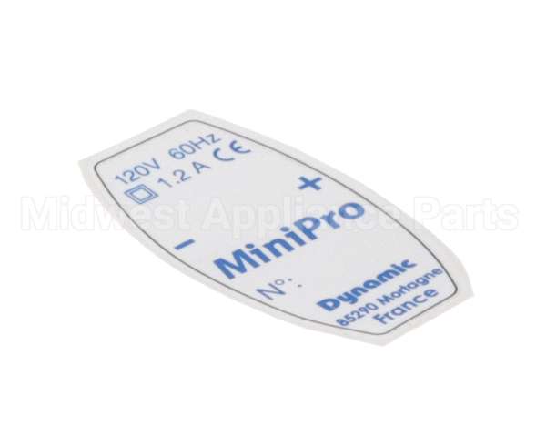 2853.1 Dynamic Mixer Identif. Label Minipro (115 V)
