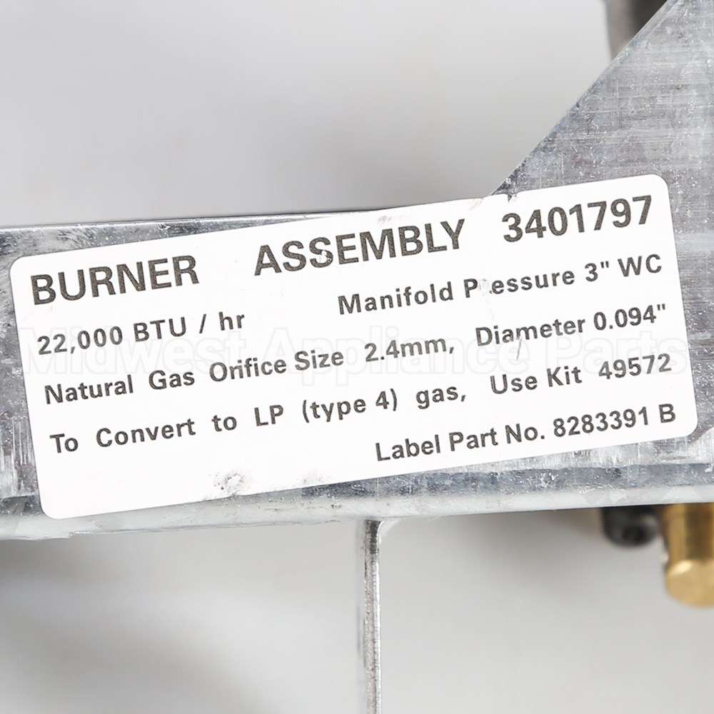 285904 Whirlpool Burner-Gas