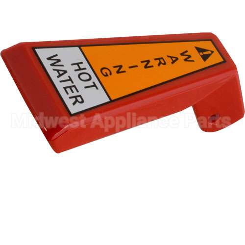 2861.0003 Compatible Bunn Handle, Faucet(Lift, Hot, Red)
