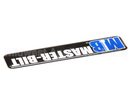 29-01592 Master-Bilt Master-Bilt Nameplate (Domed P
