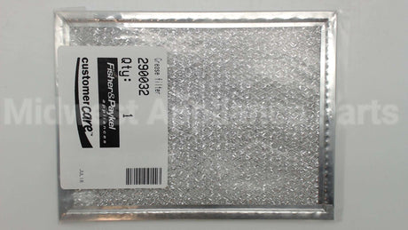 290032 Fisher Paykel Grease Filter