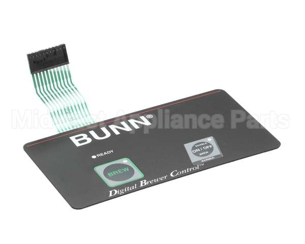 29006.0004 Bunn Switch, Membrane With Warmer