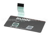 29006.0004 Bunn Switch, Membrane With Warmer