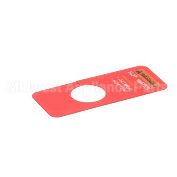 29007.0003 Compatible Bunn Decal, Hot Water Mcdonalds