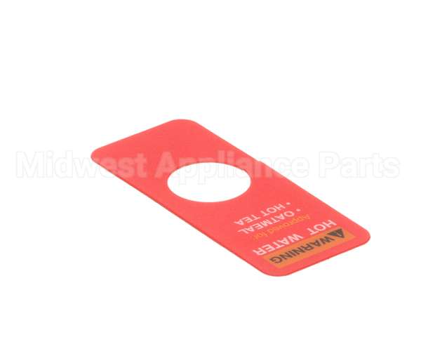 29007.0003 Bunn Decal, Hot Water Mcdonalds