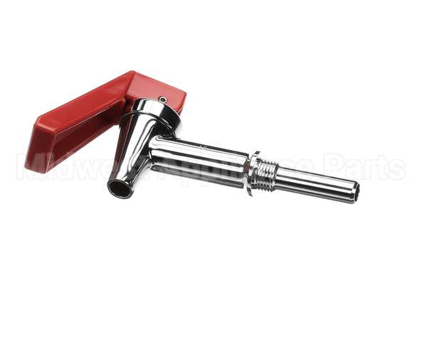 29075.0008 Bunn Faucet Assembly, Red Handle