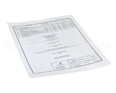 2910-004 Concordia Beverage Msds Sheet For Brew Tablets