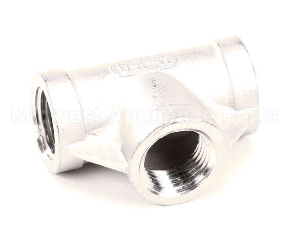 292-1002 American Dish Service Tee, 1/2 Fpt X 1/2 Fpt X 1/2