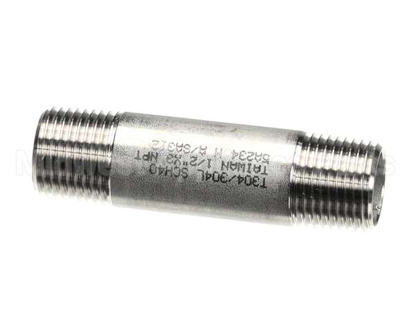 292-3010 American Dish Service Nipple, 1/2 X 3 Ss