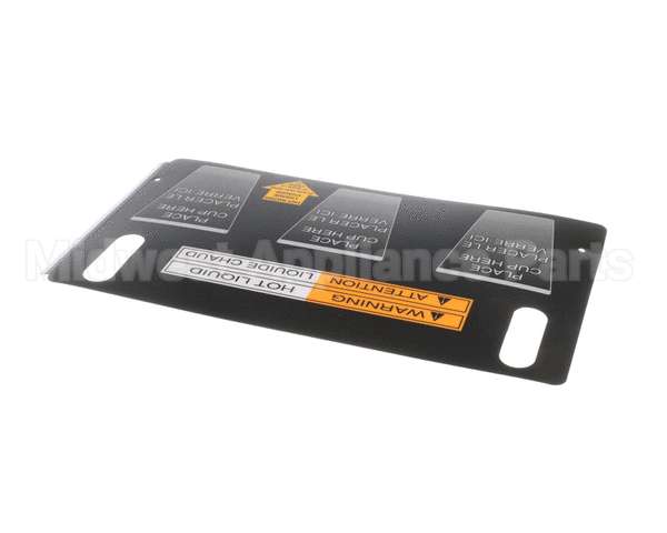 29216.7001 Bunn Decal Cup Placement Fmd Dbc-Hwv Eng/Frh