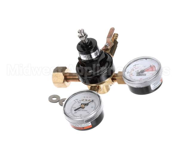 2928F Perlick Co2 Regulator, Primary, Twin G