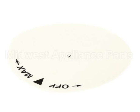 293300 Low Temp Industries Label On/Off/Max Clear