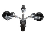 2954.SET4 Hardt Caster Swivel 4 Adj.c/Set Blaz