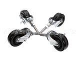 2954.SET4 Hardt Caster Swivel 4 Adj.c/Set Blaz