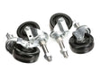 2954.SET4.S Hardt Caster Swivel 4 Adj C/Set Blaze/35