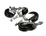2954.SET4.S Hardt Caster Swivel 4 Adj C/Set Blaze/35