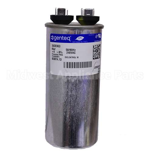 29578 Compatible Power Soak Systems Run Cap Leeson 208V Motor