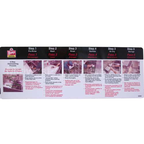 29594 Compatible Power Soak Systems Decal 6-Step