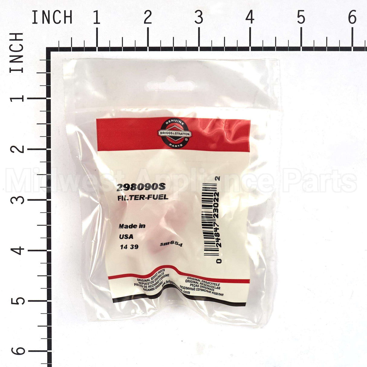 298090S Briggs & Stratton Filter-Fuel