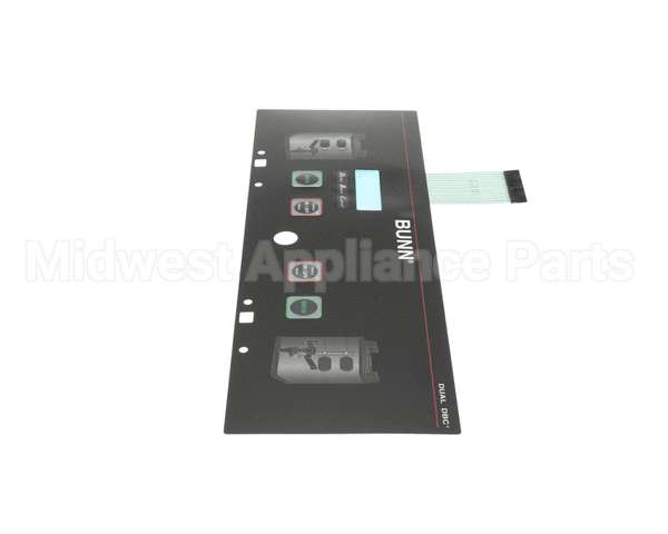 29974.0007 Bunn Switch, Membrane Dual 1G