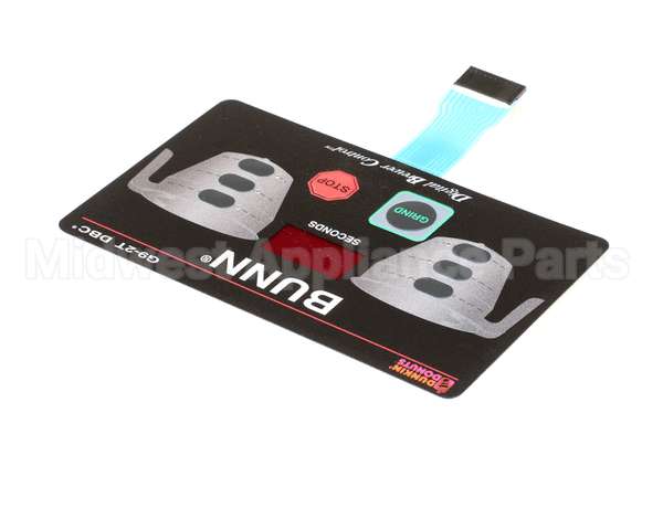 29975.0001 Bunn Switch,Memb,G9-2T Dbc(Dunkin)