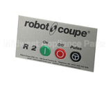 29985 Robot Coupe Switch Panel R2(Nlp) Assembly