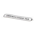 29989.0001 Compatible Bunn Decal, Unsweetened Tea
