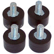 2A40564 Compatible Star Foot Rubber 5/16-18X5/8 M
