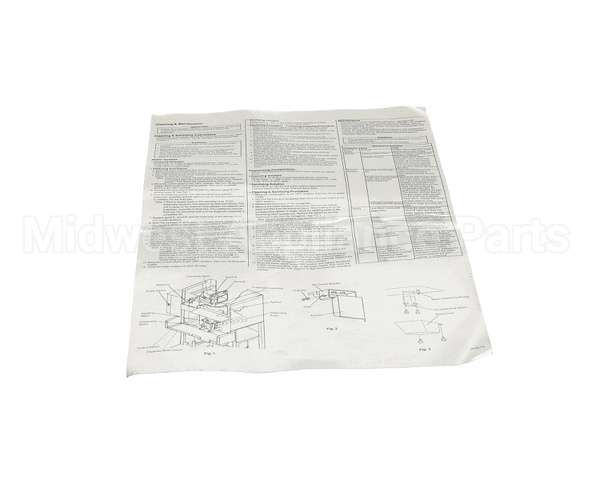 2A4562-01 Hoshizaki Maintenance Label