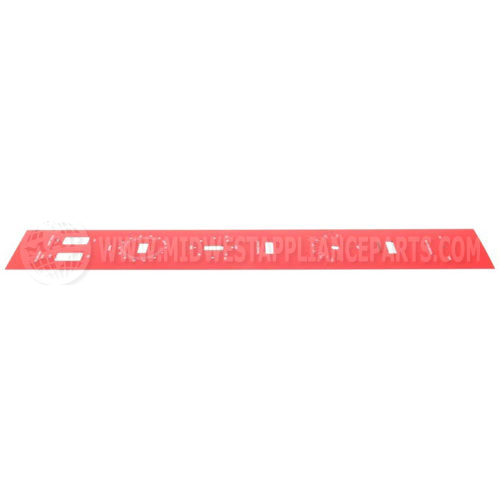 00-412450-00001 Compatible Vulcan Control Panel Plate