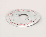 8021470 Frymaster Label, Dial Plate 135 Series