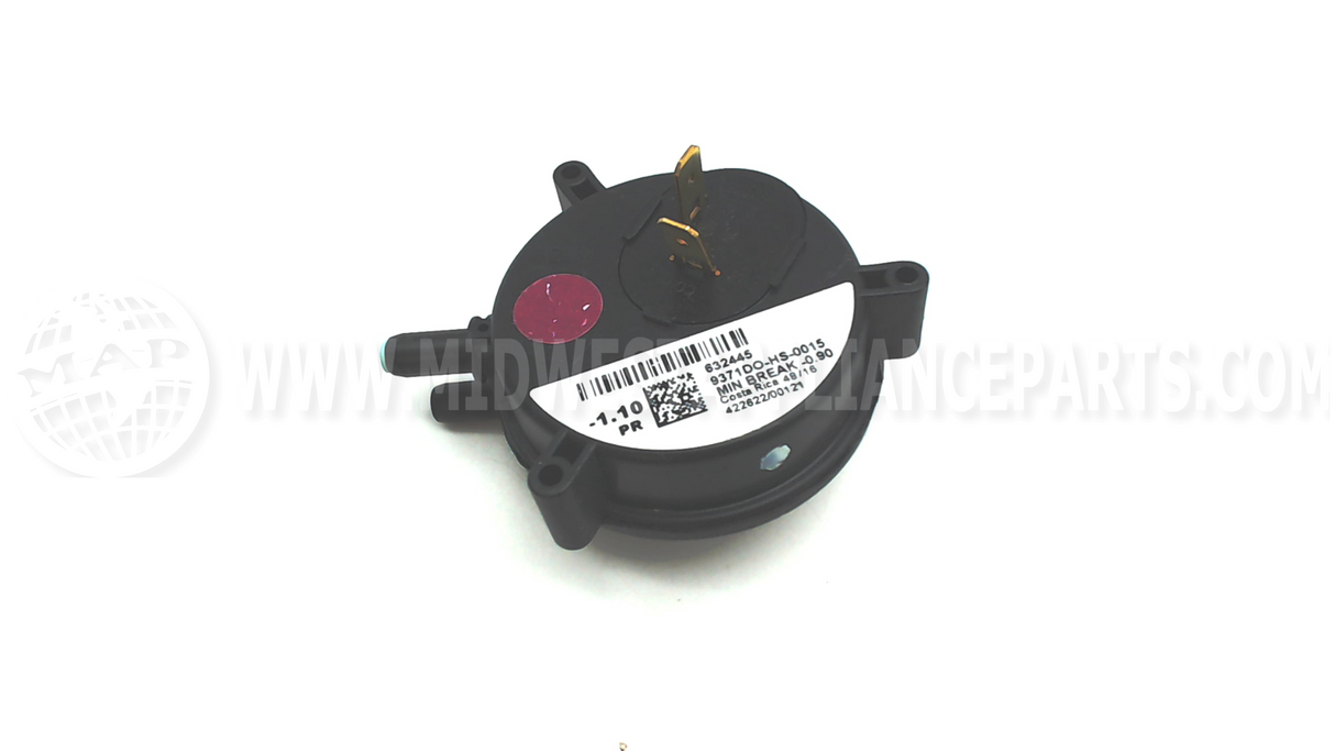 632445R Nordyne -1.10"Wc Spst Pressure Switch