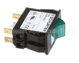2E-1300220 Bakers Pride Switch;Rocker Dpst Green 16 Am