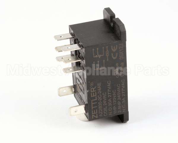 2E-30701-05 Lang Relay-2Pole,30A@24Vac,Mtr