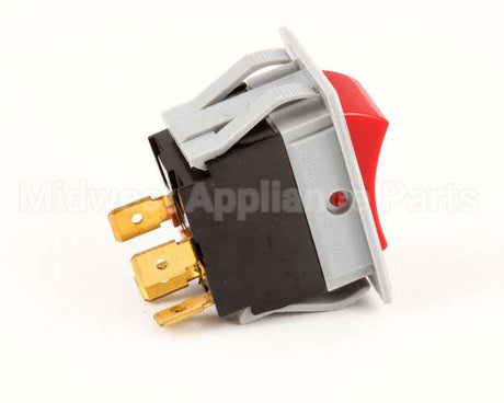 2E-35128 Wells Switch Rkr,Pls Bzl W/Red