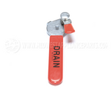 8101567 Frymaster Handle, Drn Valve R With Lock Pin