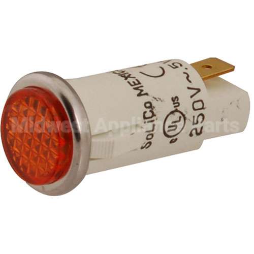 2J-30516 Compatible Wells Light, Indicator(1/2", Ambr, Ff)