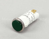 2J-35697 Wells Pilot Lt Green 250V 1/3W