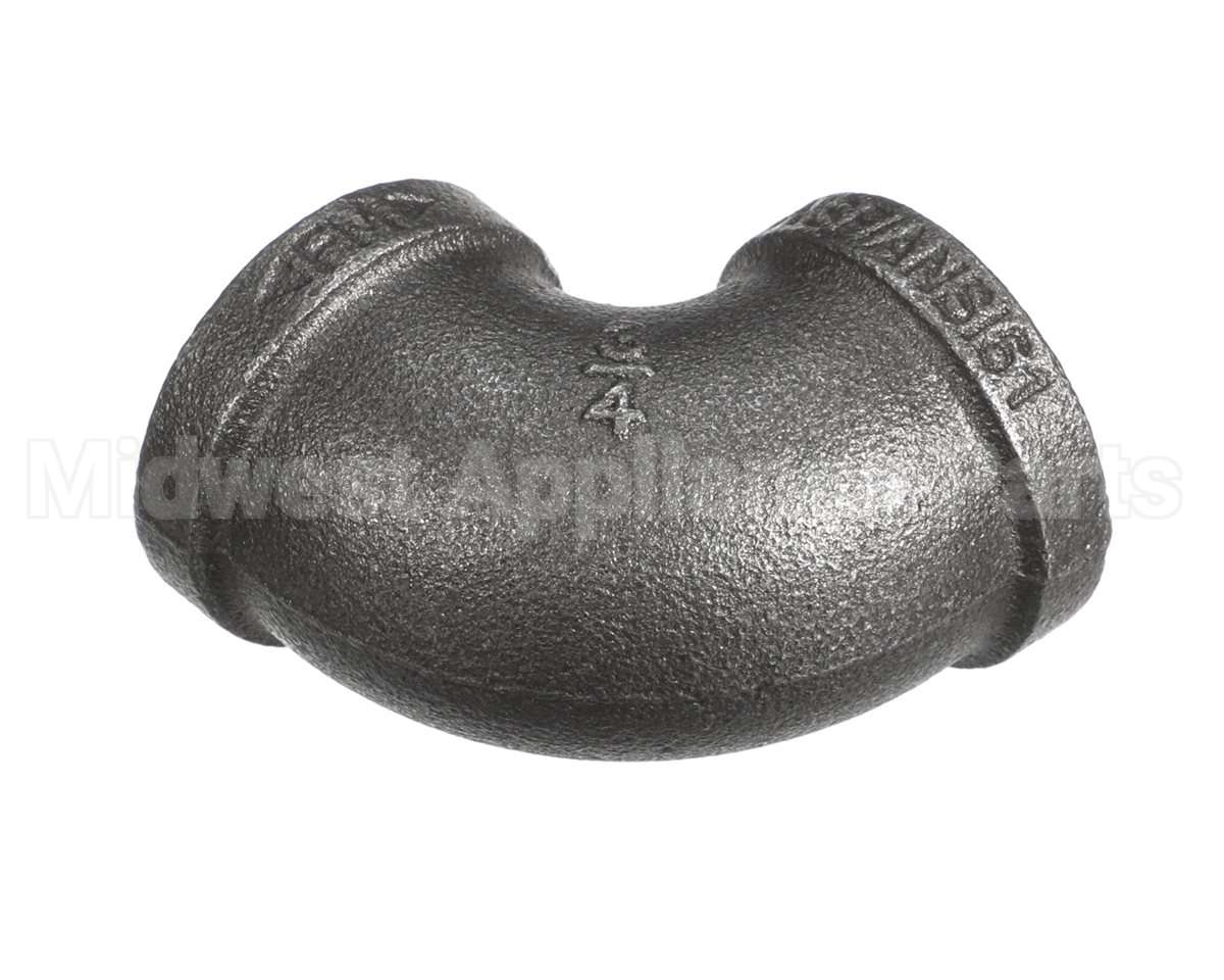 2K-2092611 Bakers Pride Elbow; 3/4 Black Pipe