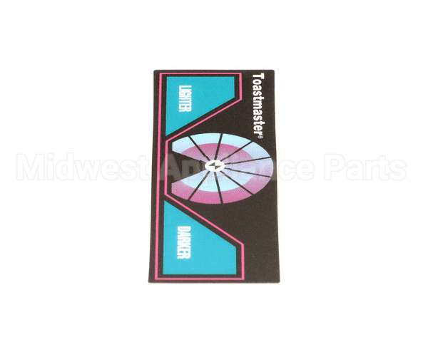 2M-39413 Star Nameplate,Toaster Control 2S