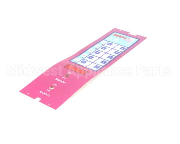 2M-60301-42 Lang Label-Pnl/Touchpad,Purple