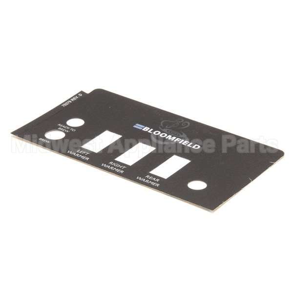 2M-70279 Compatible Bloomfield Label, Ctrl Pnl Decal, 8572/73/74