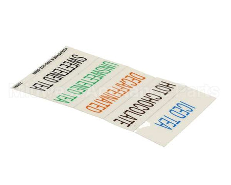 2M-70592 Bloomfield Label Designation (Set)