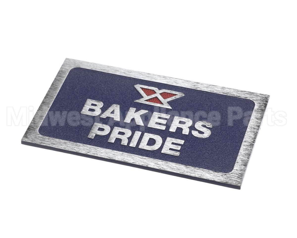 2M-8808902 Bakers Pride Nameplate-Bakers Pride De Ck Ovens