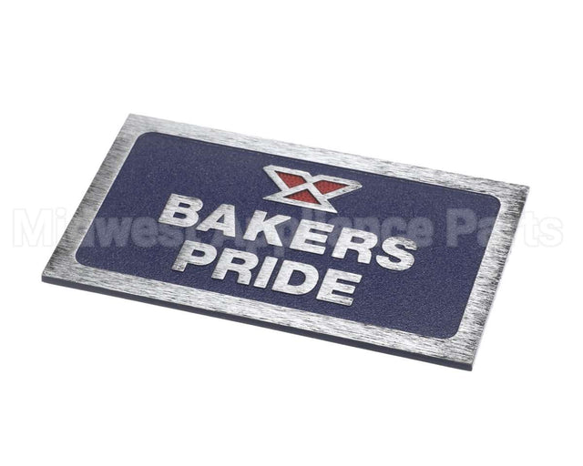 2M-8808902 Bakers Pride Nameplate-Bakers Pride De Ck Ovens