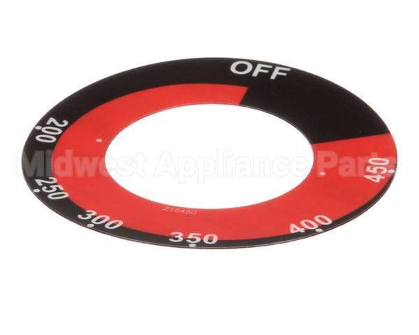 2M-Z15450 Star Label, Knob Gas Thermostat